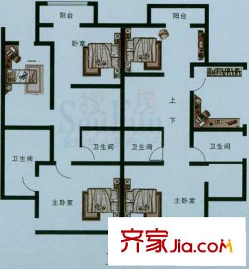 兆豐嘉園 戶型圖