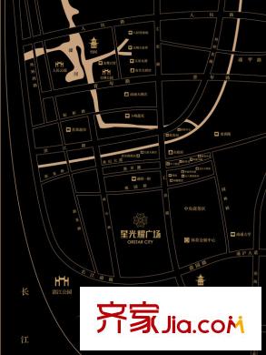 南通星光耀廣場(chǎng)交通圖交通示意圖