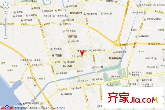 天安花園電子地圖