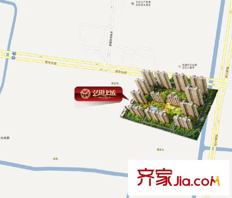 弘陽(yáng)上城區(qū)位圖
