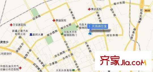 天鴻?領(lǐng)仕館交通圖