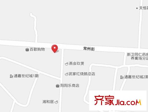 通嘉世紀(jì)城3期交通圖1