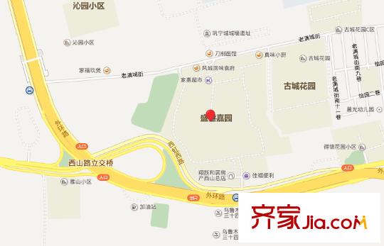 盛世嘉園交通圖QQ截圖1