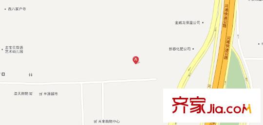 萬科金域華府交通圖