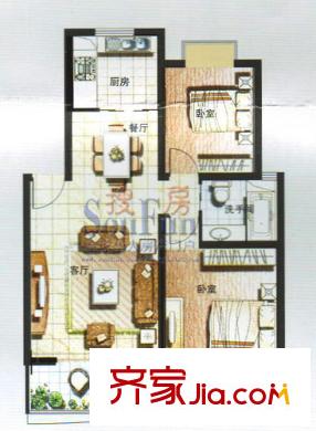 長江綠島  戶型圖