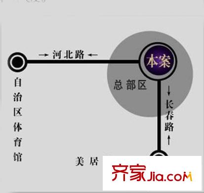 國秀家園交通圖 2