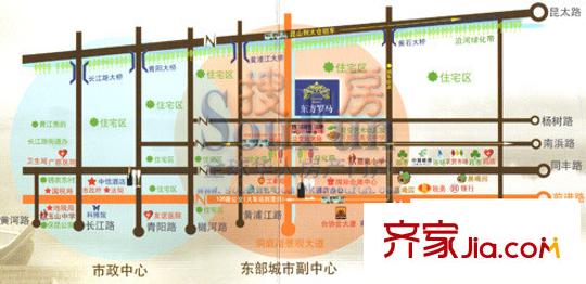 東方羅馬交通圖