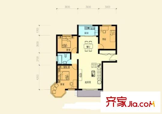 天籟花園 戶型圖
