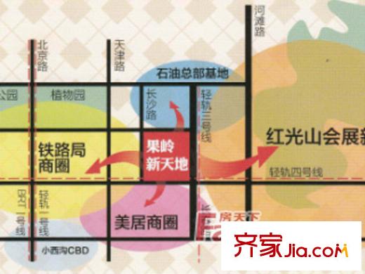 果嶺新天地周邊