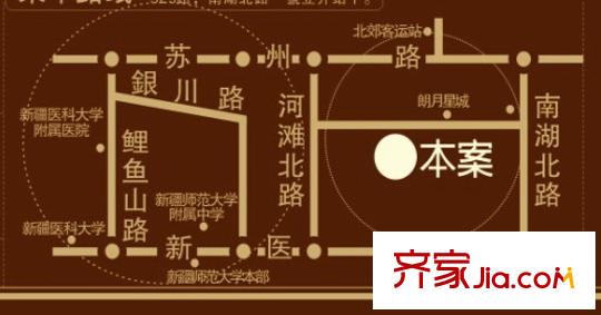 博洋尚品位置圖
