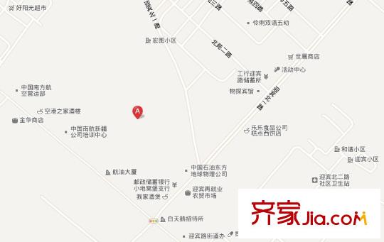 航空嘉園交通圖