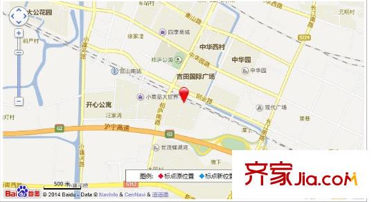 楓景苑B區(qū)交通圖