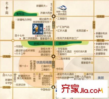 通源?里城區(qū)位圖