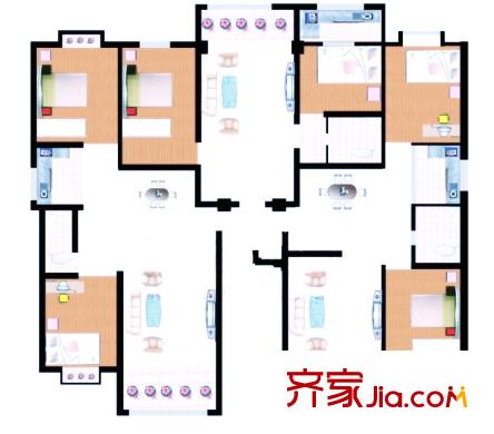 明天小鎮(zhèn)二期兩室一廳一衛(wèi)一廚69平 2室1廳1衛(wèi)1廚