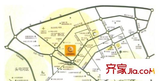 英澳錦繡苑交通圖