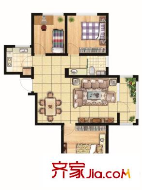 和諧牡丹園三室兩廳一廚一衛(wèi)98平 3室2廳1衛(wèi)1廚