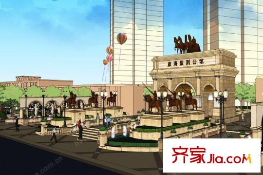 紫荊公館周邊交通參考圖