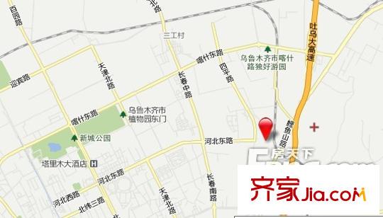 美克嘉翔閣交通圖