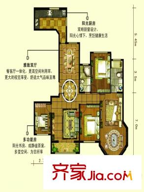 乌鲁木齐呈信铂晶湾户型图-齐家网小区库