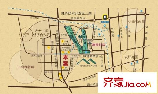 云嶺青城區(qū)位圖