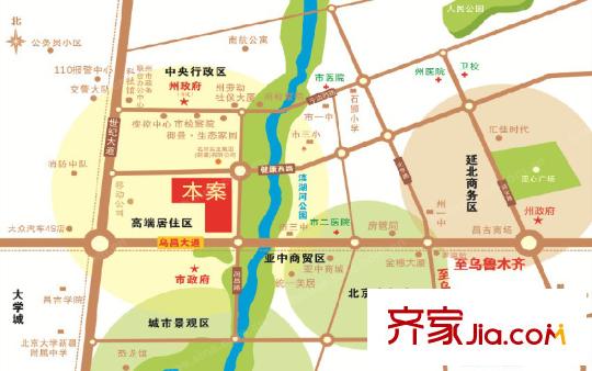 名京公園1號(hào)周邊交通