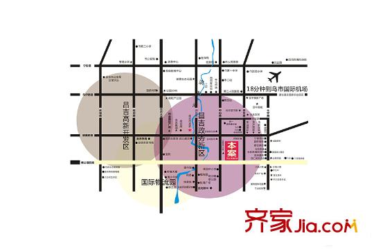 天佑?桃源新城交通區(qū)位圖