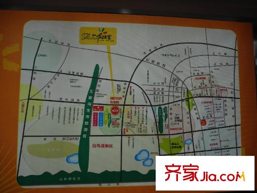 恒信?陽光里交通圖