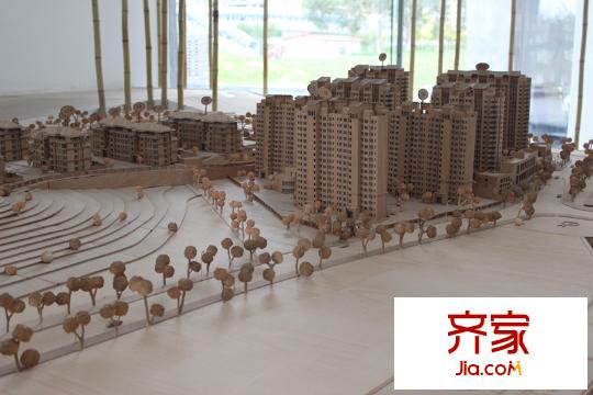 觀山居沙盤圖  2013.8.8
