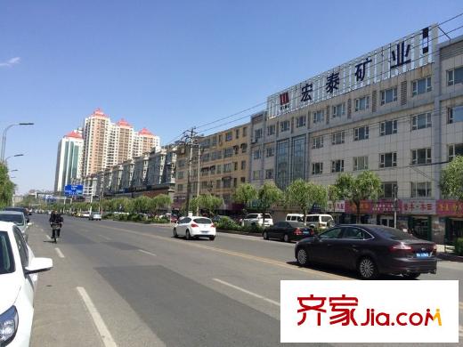 中石華府周邊配套街道