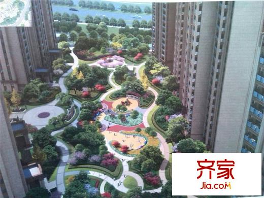 和諧丁香園小區(qū)景觀