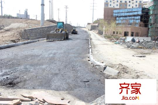海成天山綠洲小區(qū)道路（2013-6-1）