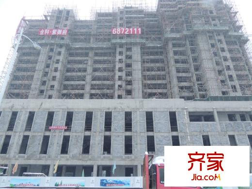 金科紫御府樓棟實(shí)景（2013-12）