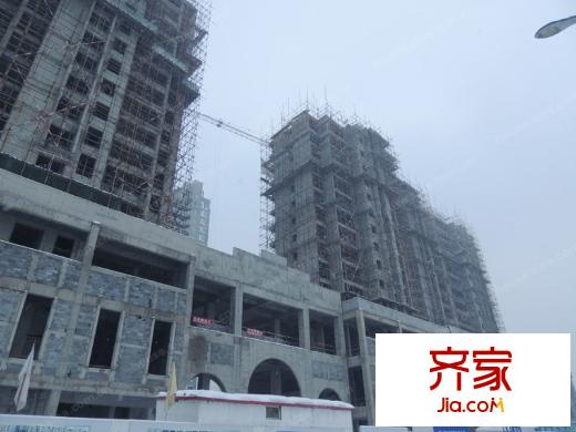 金科紫御府樓棟實(shí)景（2013-12）