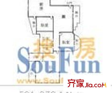 黎明清境 2室 戶型圖