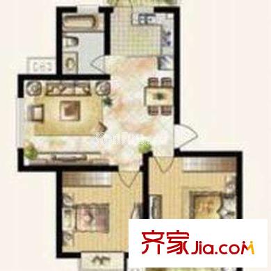 黎明清境 3室 戶型圖