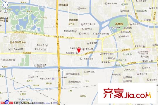 九揚(yáng)香郡交通圖