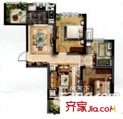 品院戶型圖昆山 品苑 戶型圖 2室2廳1衛(wèi)1廚