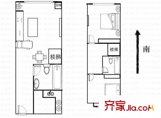 昆山 濱江花園 戶(hù)型圖