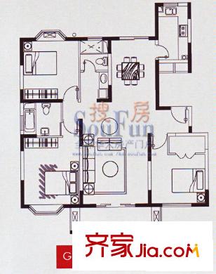 昆山 上海星城 戶型圖