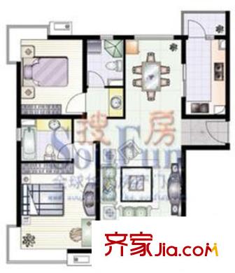 柏廬天下 戶型圖