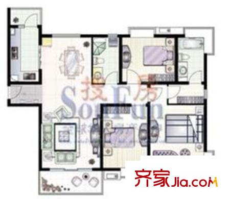 柏廬天下 戶型圖