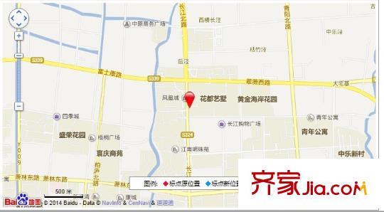 花都藝墅住宅交通圖昆山  