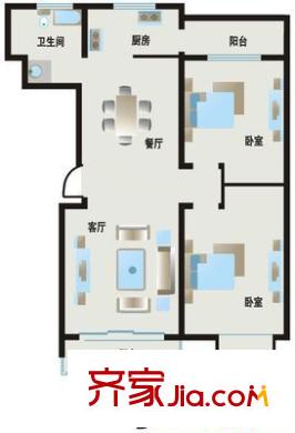 昆山 華敏世家花園 戶型圖