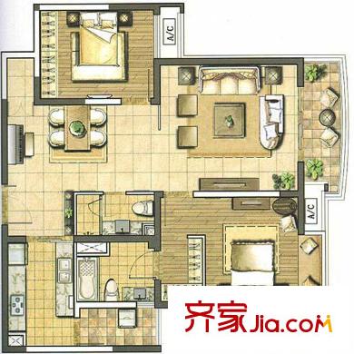 藍(lán)海LaVíe  戶(hù)型圖