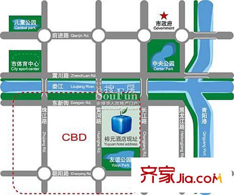 藍海LaVíe交通圖