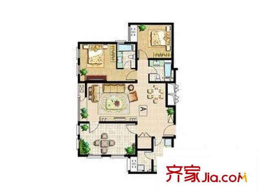 澳宇花園 戶型圖