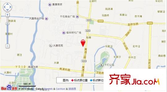 錦景園交通圖