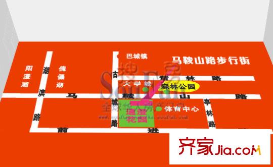通澄花園交通圖