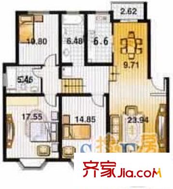 陽光昆城  戶型圖