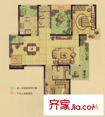 凱迪城 戶型圖